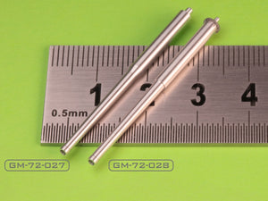 Master GM-72-028 Lufa włoskiego działa 90mm L/53 (Cannone da 90/53) - z tuleją osłaniająca - używane na późnych Semovente M41M 1/72 – zdjęcie 5