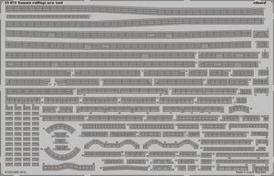 Eduard 53073 Yamato railings - new tool 1/350 Tamiya