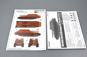 Trumpeter 01540 Geschutzwagen Tiger Grille21/210mm Mortar 18/1 L/31 1/35 – image 2