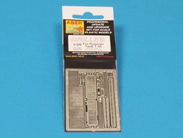 Aber 35G28 Grilles for Russian tank T-55 also Tiran 5 1/35 – image 9