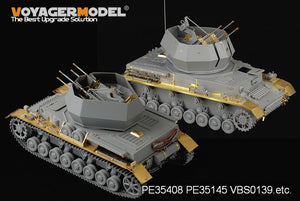 Voyager Model PE35408 WWII German Panzer IV ausf G 20mm Flakpanzer IV &amp;quot;Wirbelwind&amp;quot; For DRAGON 6342 1/35 – image 10