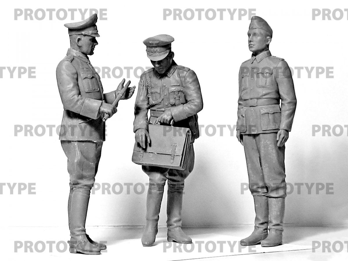 ICM 24020 WWII German Staff Personnel 1/24 – zdjęcie 4
