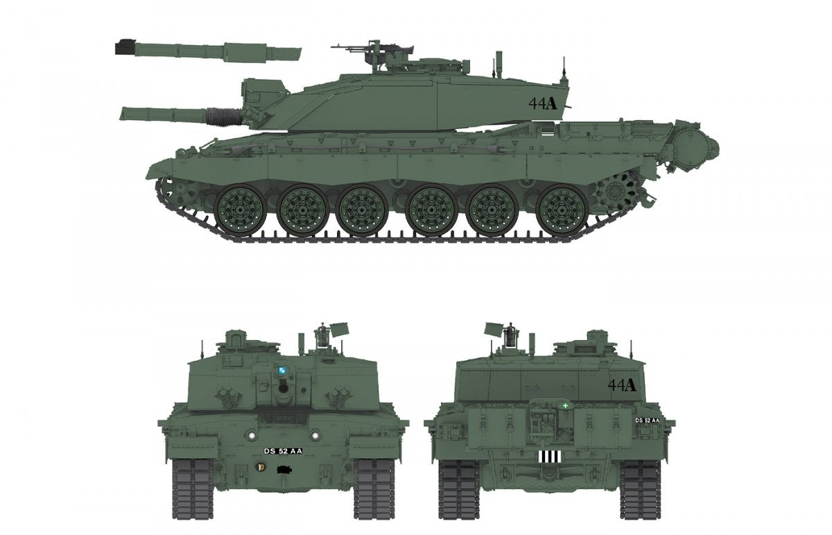 Rye Field Model 5062 Challenger 2 with workable track links 1/35 – imagen 5