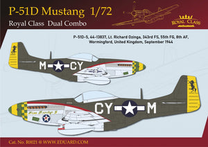 Eduard R0021 P-51D MUSTANG DUAL COMBO 1/72 – zdjęcie 24