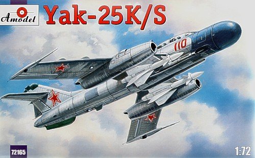 A-Model 72165 Yakovlev Yak-25K/S Soviet Jet Fighter 1/72