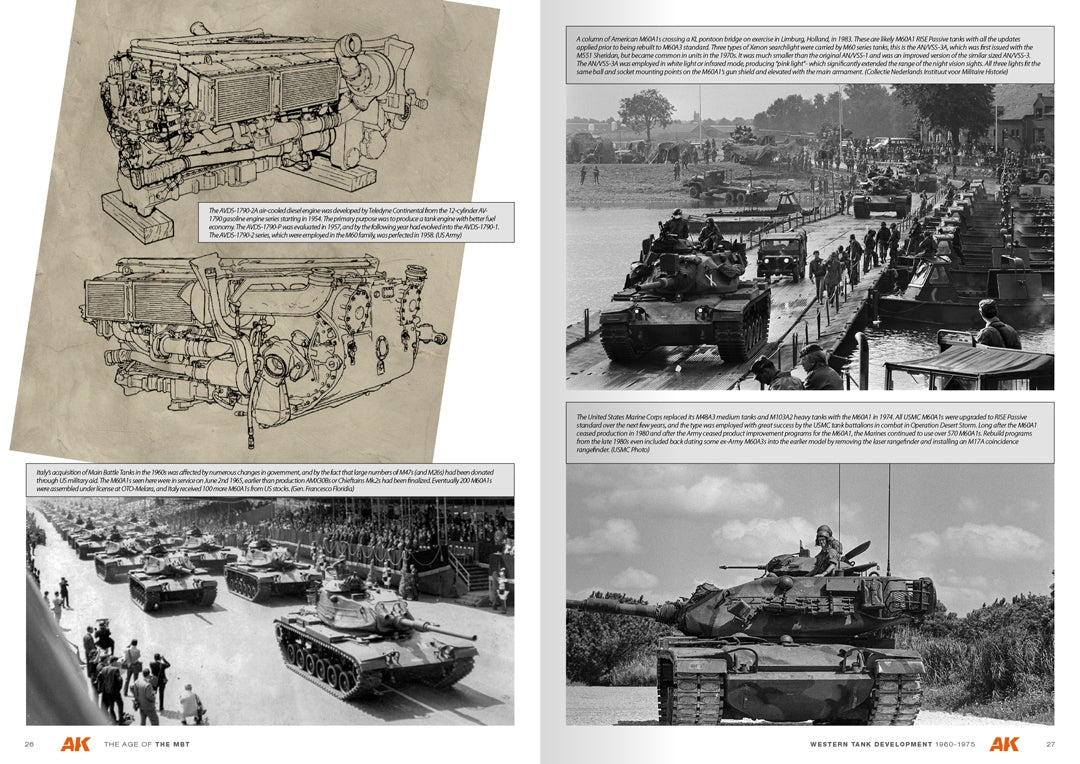 AK Interactive AK130014 THE AGE OF THE MAIN BATTLE TANK - English – zdjęcie 2