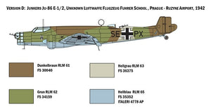 Italeri 1391 JU 86 E1/E2 1/72 – imagen 4