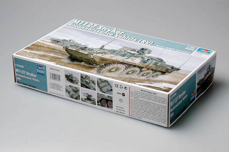 Trumpeter 00395 M1127 Stryker Reconnaissance Vehicle (RV) 1/35 – zdjęcie 2