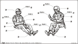 CMK F48103 Vietnam LRRP US Helicopter crew (2 figures) 1/48 – zdjęcie 2