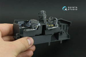 Quinta Studio QD32119 F-15E 3D-Printed &amp;amp; colored Interior on decal paper (Tamiya) 1/32 – image 3