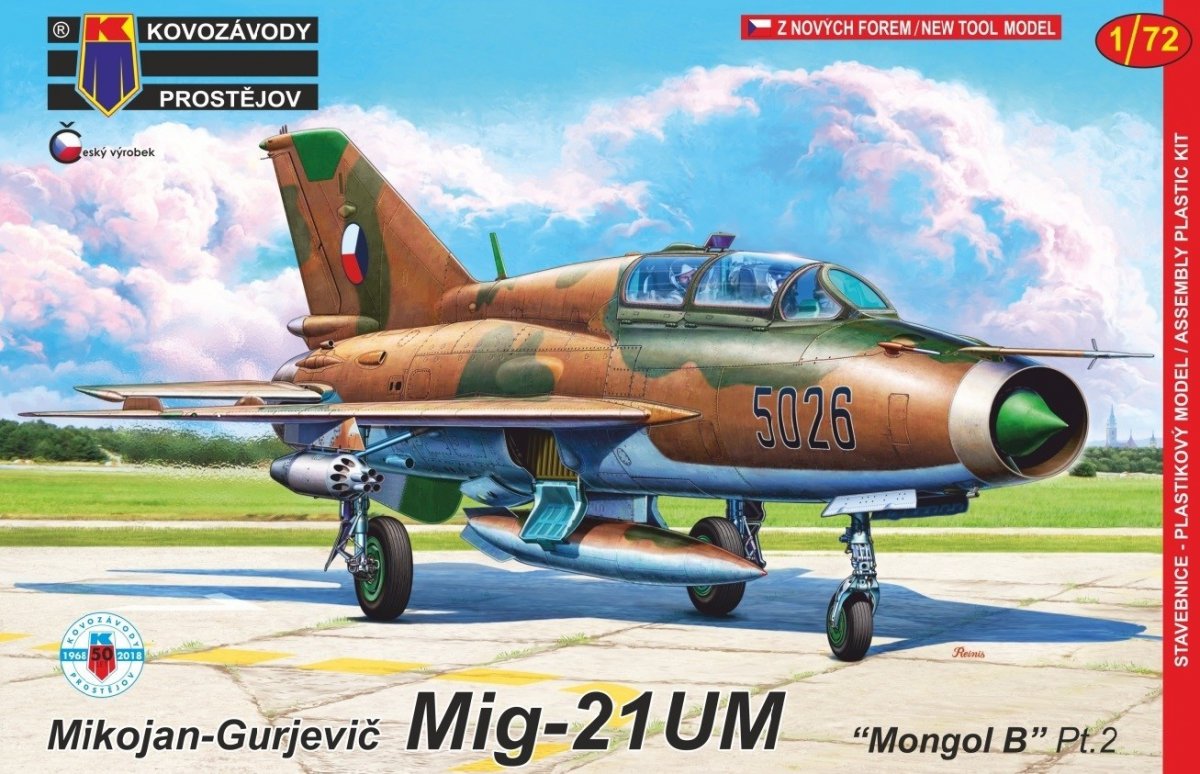 Kovozavody Prostejov KPM0132 MiG-21UM &amp;quot;Mongol B&amp;quot; 1/72
