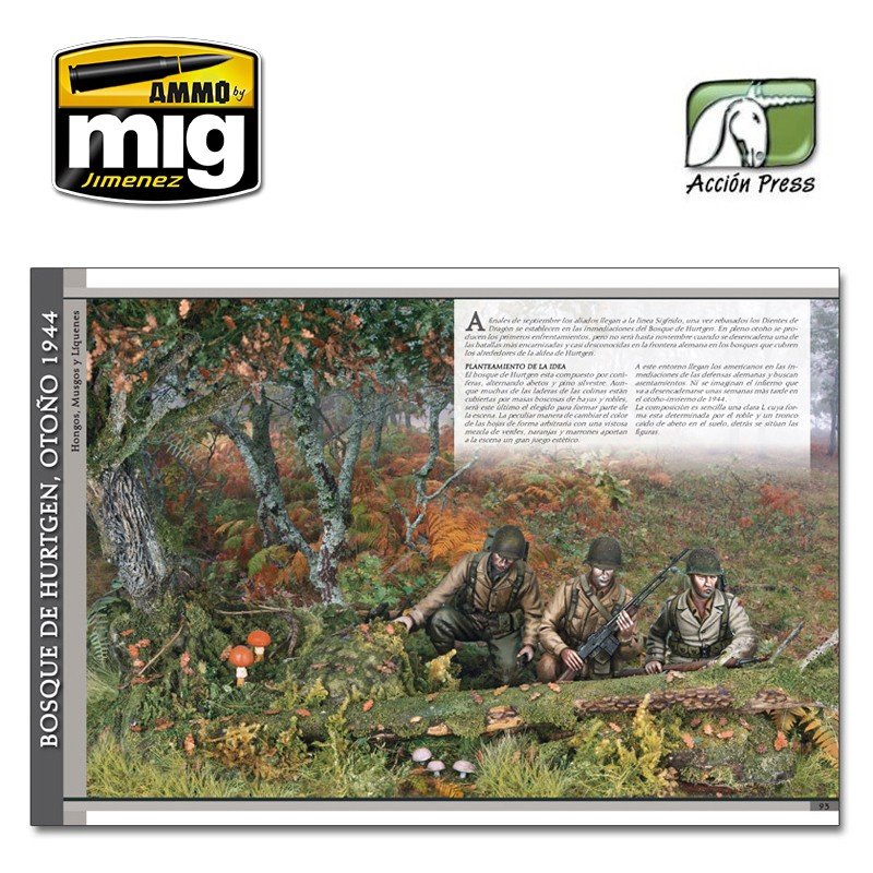 AMMO of Mig EURO0008 Jimenez LANDSCAPES OF WAR: THE GREATEST GUIDE - DIORAMAS VOL. 2 (English) – zdjęcie 6