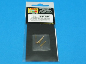 Aber A32006 Set of 2 barrels for German 13mm aircraft machine guns MG 131 (middle type) 1/32 – zdjęcie 5