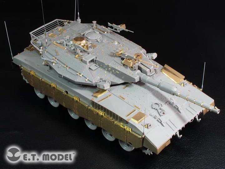 E.T. Model E35-246 Israeli Merkava Mk.3D Late LIC MBT (For MENG TS-025) 1/35 – zdjęcie 2