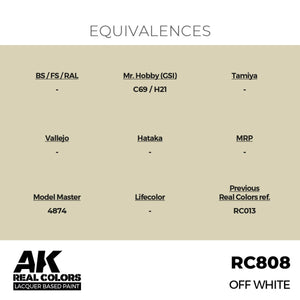 AK Interactive RC808 Off White 17 ml – immagine 3