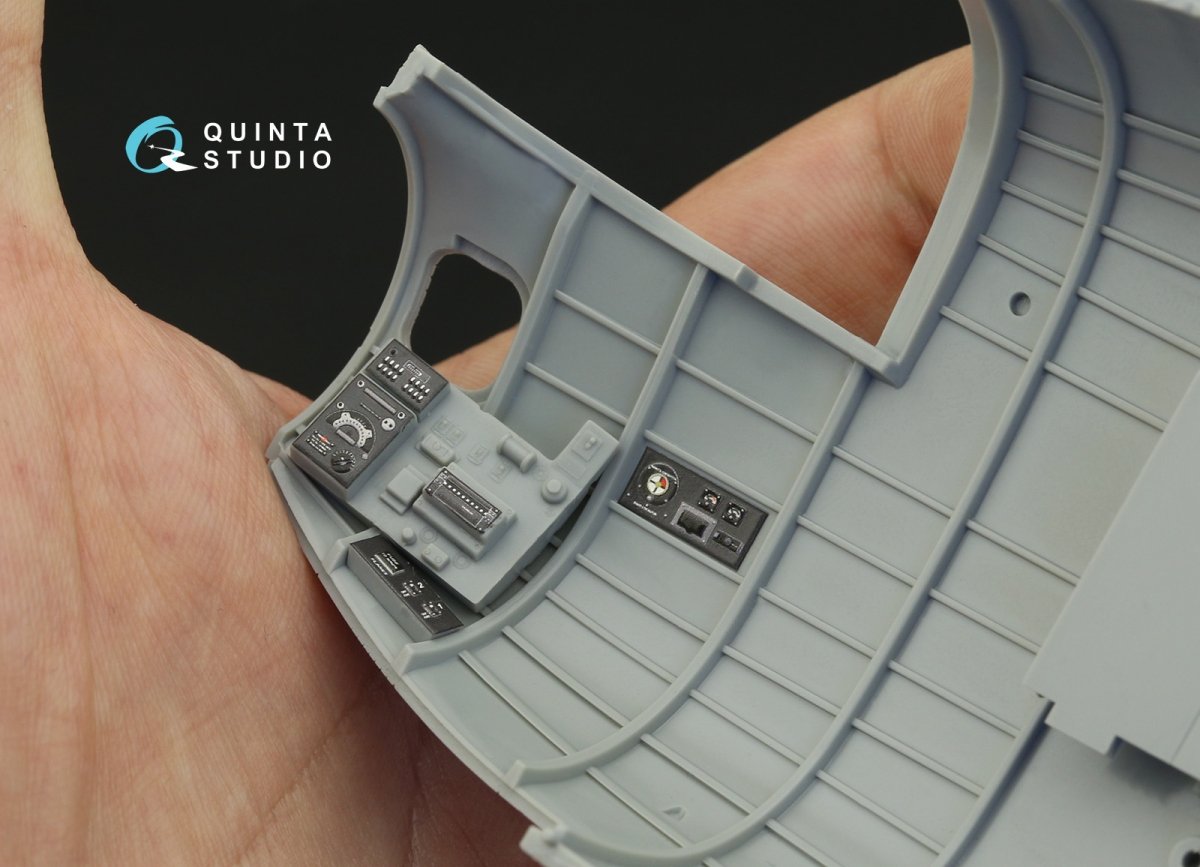 Quinta Studio QD32151 Avro Lancaster B. Mk.I 3D-Printed &amp;amp; coloured Interior on decal paper (HK Model) 1/32 – zdjęcie 13