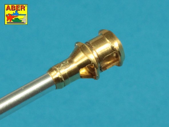 Aber 35L-046n German 75 mm Barrel for Kwk 40 L/48 with early model muzzle brake for Pz.Kpfw. IV Ausf.G late - Ausf.H 1/35 – zdjęcie 6