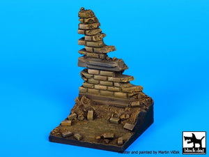 Black Dog D35056 Ruined wall N°3 base 1/35 – zdjęcie 5