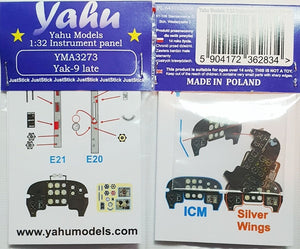 Yahu YMA3273 Yak-9 late ICM/ Silver Wings 1/32