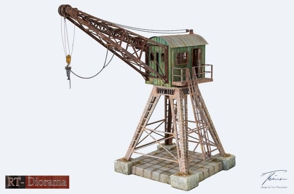 RT-Diorama 35311 12to. Harbor Crane 1/35 – zdjęcie 9