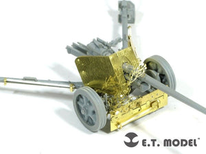 ET Model E72-025 WWII German 7.5cm Pak 40 Anti-Tank Gun For DRAGON Kit 1/72