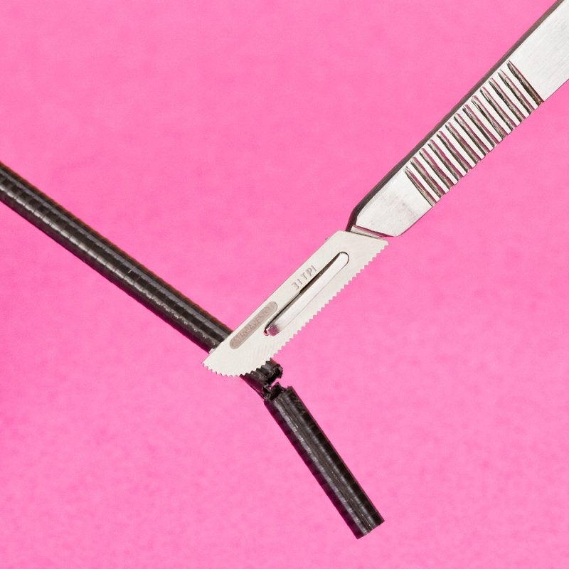 Modelcraft PKN0008-K Precision Saw Set (0.12mm) with Scalpel Handle – zdjęcie 4