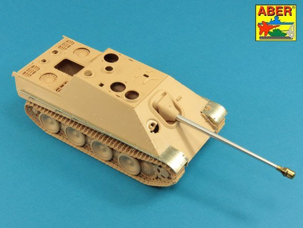 Aber 35L-270 German 8,8cm One part Pak 43/3 L/71 barrel for Jagdpanther Ausf G1 early 1/35 – zdjęcie 9