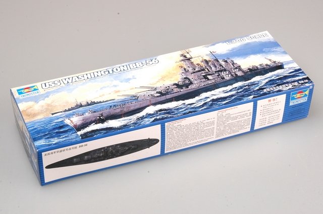Trumpeter 05735 USS WASHINGTON BB-56 1/700 – zdjęcie 2