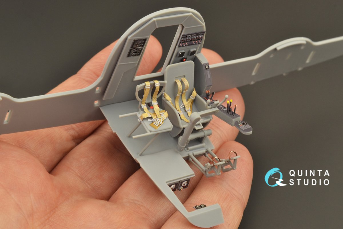 Quinta Studio QD48266 He 111H-3/H-6 3D-Printed &amp;amp; coloured Interior on decal paper ( ICM ) 1/48 – zdjęcie 7