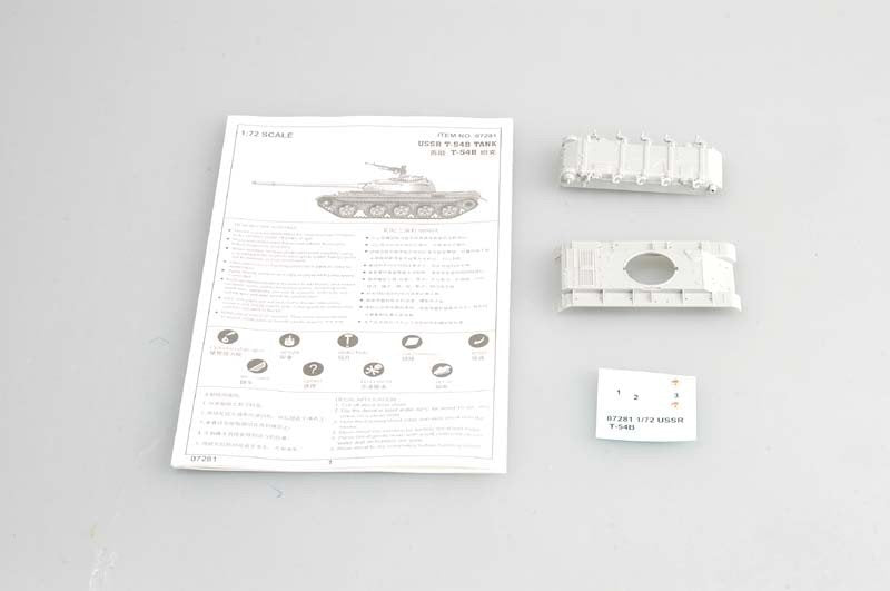 Trumpeter 07281 Russian T-54B Medium Tank 1/72 – zdjęcie 3