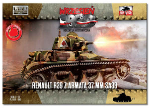First To Fight PL096 Renault R39 with 37mm SA38 gun 1/72 – image 2