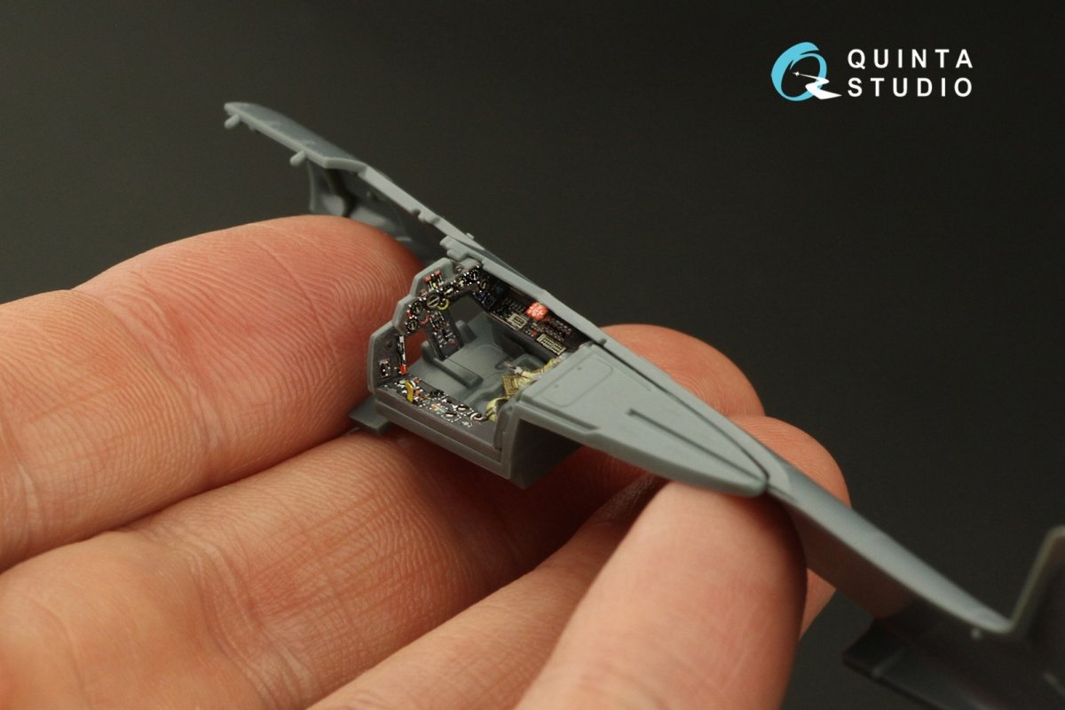 Quinta Studio QD72041 Fw 190A-8 3D-Printed &amp;amp; coloured Interior on decal paper (Eduard) 1/72 – zdjęcie 10