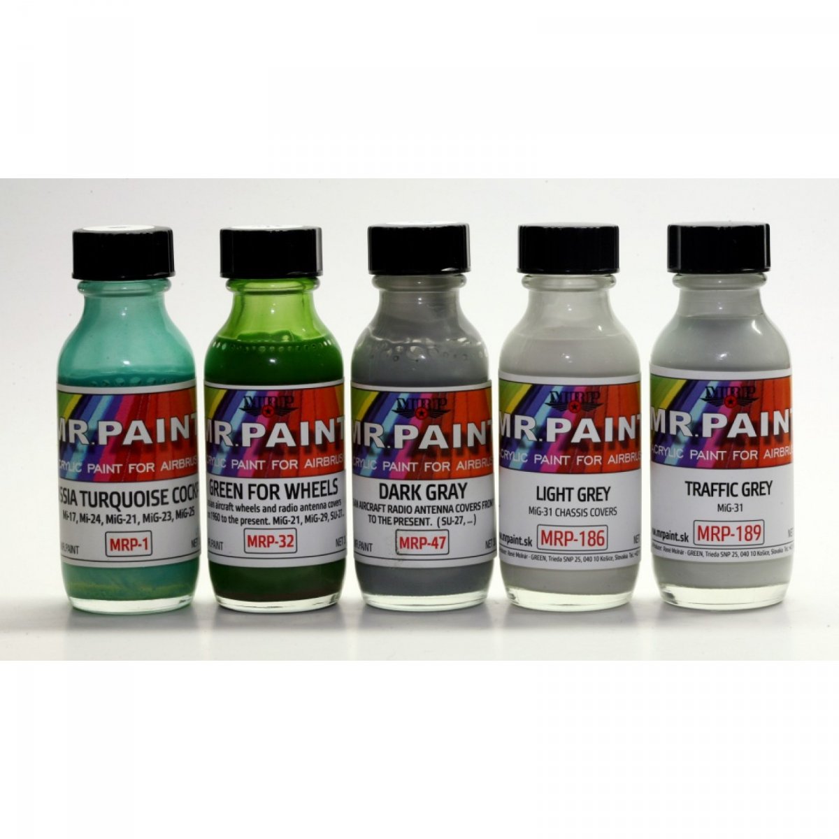 MR. Paint MRP-189 TRAFFIC GRAY 30ml – image 3