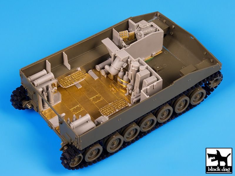 Black Dog T35101 M 109 A2 interier accessories set 1/35 – zdjęcie 4