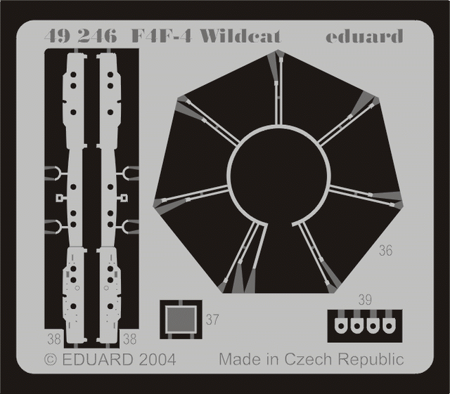 Eduard 49246 F4F-4 1/48 Tamiya – zdjęcie 2