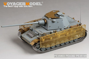 Voyager Model PE35803 WWII German Pz.Kpfw.IV Ausf.J (mit Panther F turret) For DRAGON 6824 1/35 – zdjęcie 7