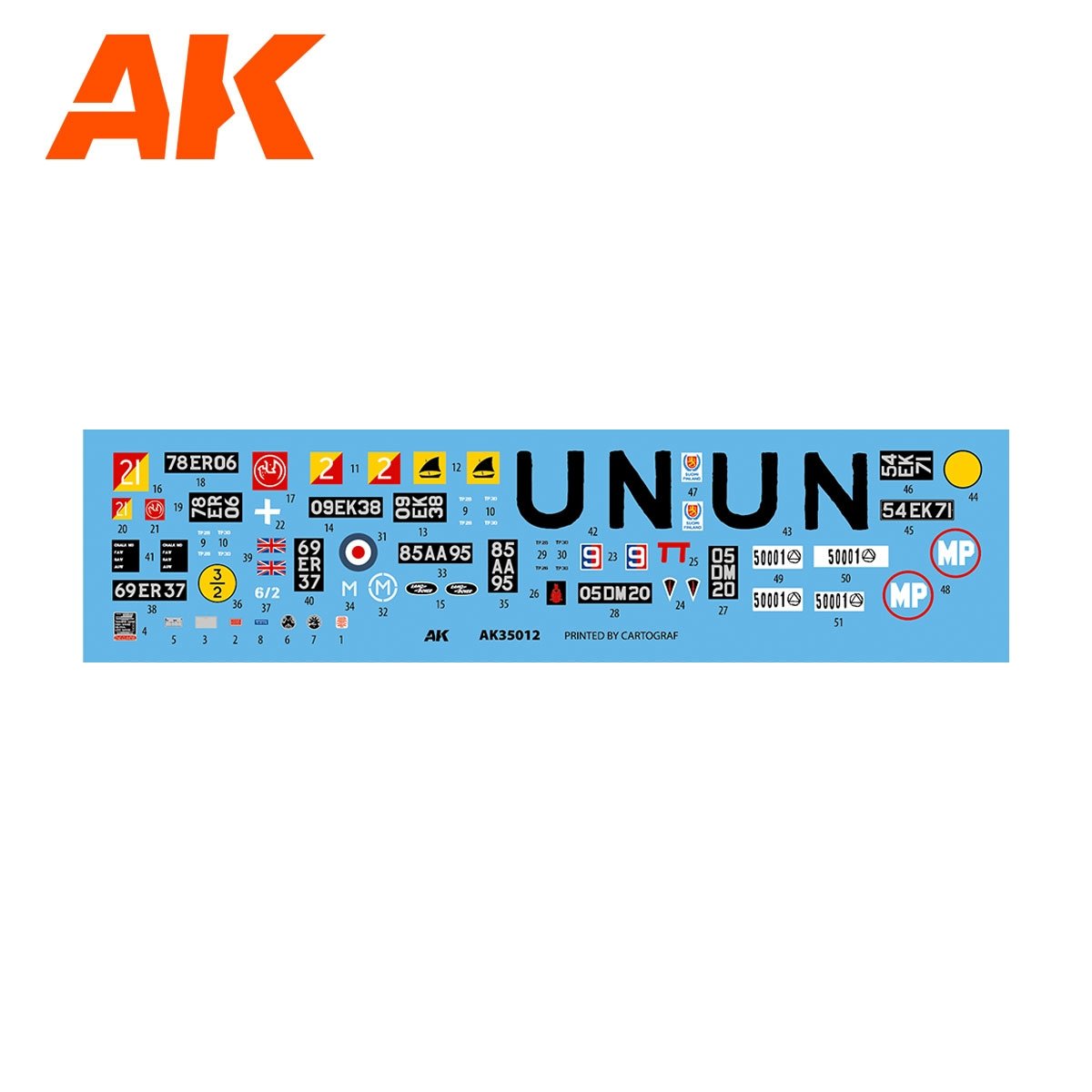 AK Interactive AK35012 LAND ROVER 88 SERIES IIA ROVER 8 1/35 – image 2