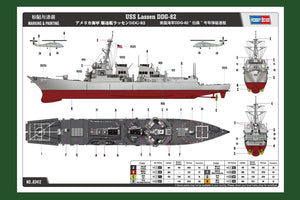 Hobby Boss 83412 USS Lassen DDG-82 1/700 – image 3