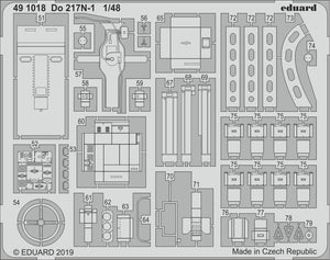 Eduard BIG49234 Do 217N-1 1/48 ICM – zdjęcie 4
