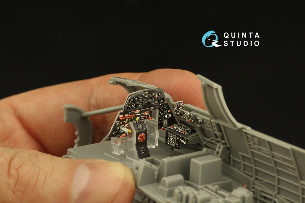 Quinta Studio QD48385 TBM-3 Avenger 3D-Printed &amp;amp; colored Interior on decal paper (Accurate miniatures/Academy) 1/48 – image 10