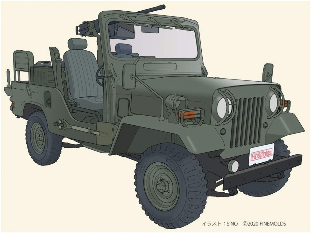 Fine Molds HC03 Historic Costume Girl Type 73 Light Truck With Figure Himeko 1/35 – zdjęcie 3