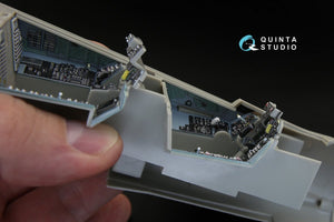 Quinta Studio QD32032 F-14A 3D-Printed &amp;amp; coloured Interior on decal paper (for Tamiya kit) 1/32 – zdjęcie 7