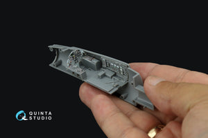 Quinta Studio QD72079 F-15C Early/F-15A/F-15J early 3D-Printed &amp;amp; colored Interior on decal paper (GWH) 1/72 – image 8