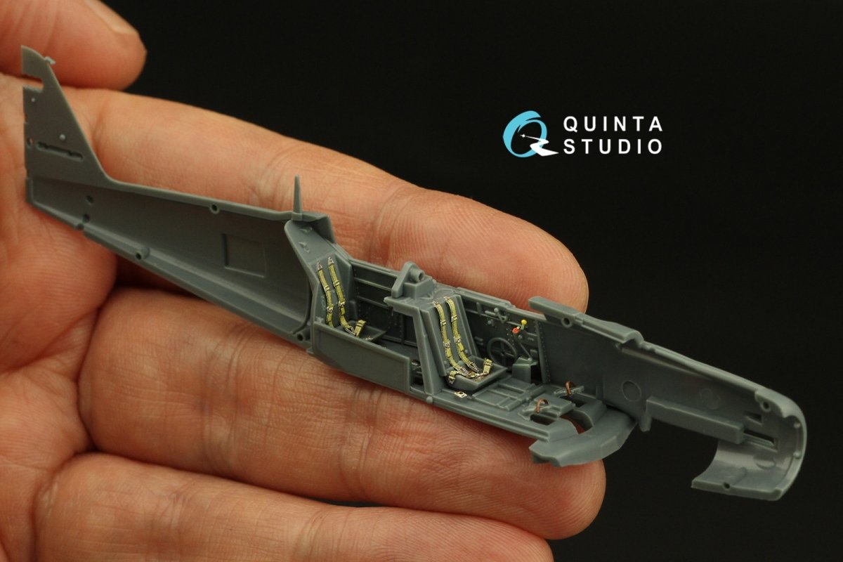 Quinta Studio QD72064 Avia CS-199 3D-Printed &amp;amp; coloured Interior on decal paper (Eduard) 1/72 – zdjęcie 4
