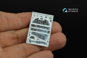 Quinta Studio QDS-48249 Su-25 3D-Printed &amp;amp; colored Interior on decal paper (Zvezda) 1/48 – zdjęcie 8