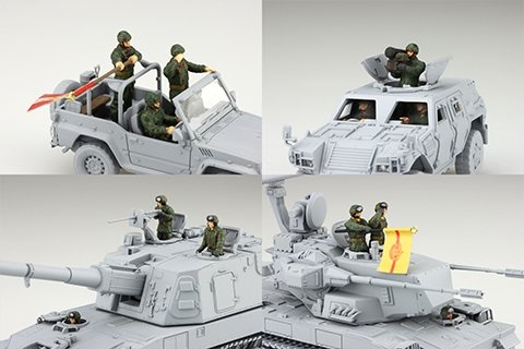 Fujimi 723426 MI-25 JGSDF Staff (for Car/Tank 1) 1/72 – Bild 3