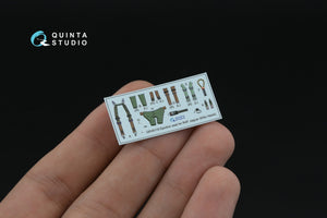 Quinta Studio QD48606 Jaguar Gr.1 3D-Printed &amp;amp; coloured Interior on decal paper (Kitty Hawk) 1/48 – zdjęcie 5