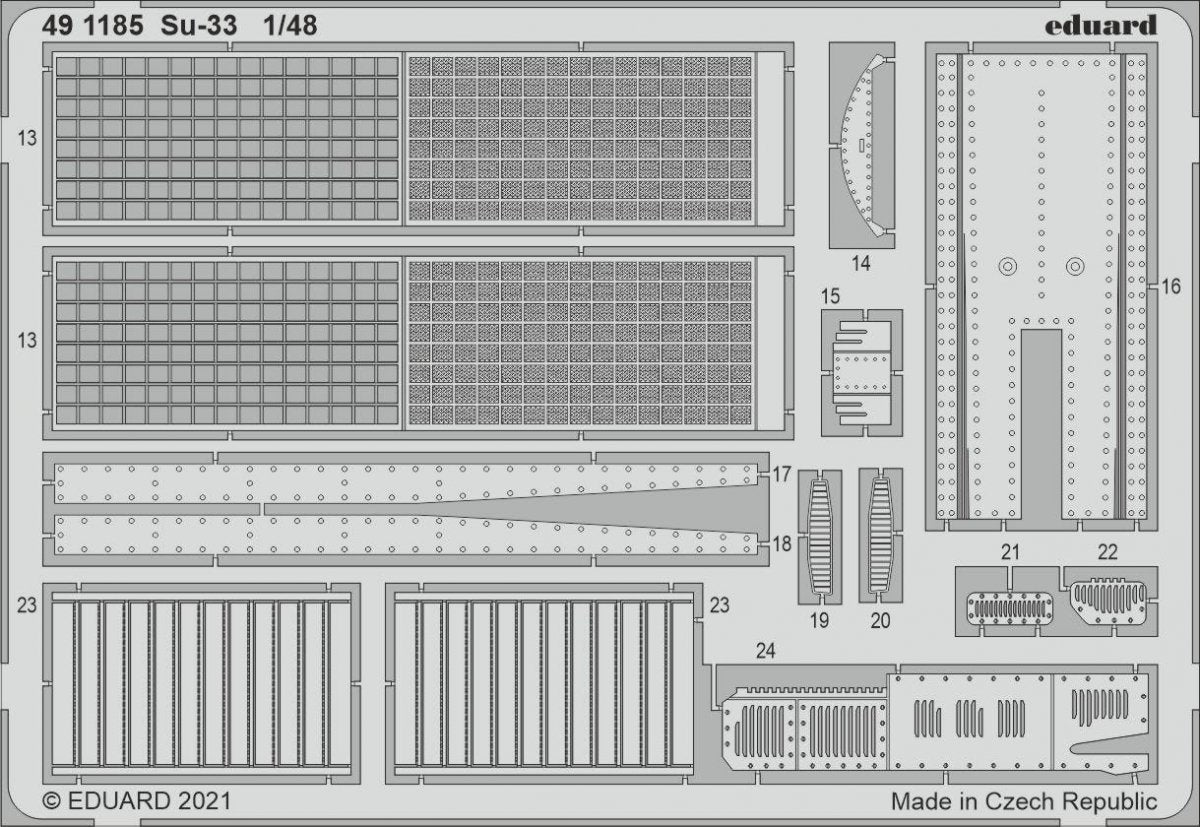 Eduard 491185 Su-33 MINIBASE 1/48 – image 2
