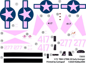 Hobby 2000 72035 TBM-3/3E AVENGER Early ( Hasegawa ) 1/72 – Bild 2