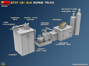 MiniArt 35494 G7117 1,5T 4x4 Repair Truck 1/35 – zdjęcie 44